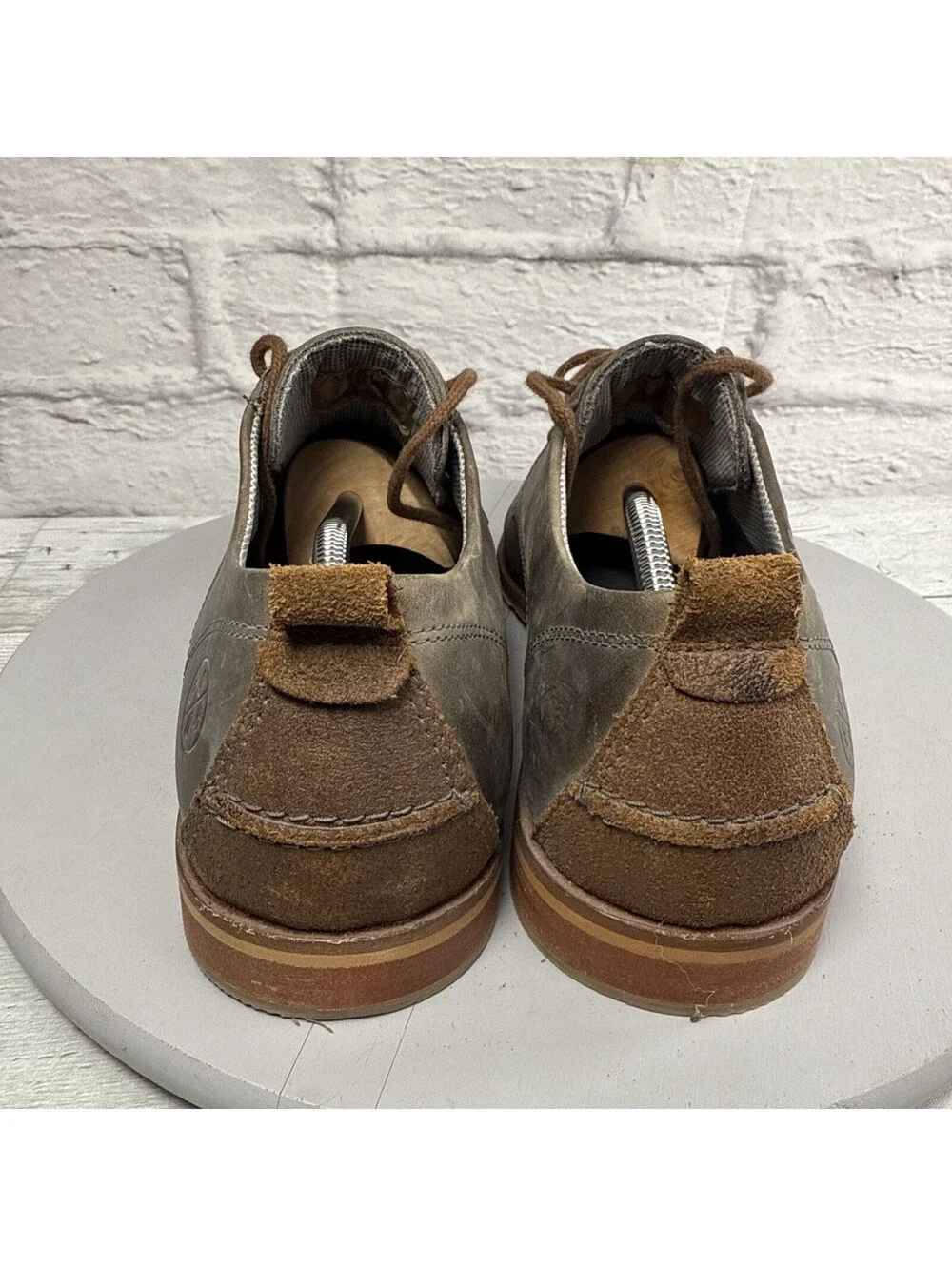 Bull Boxer Dress Casual Oxford Leather Shoes Men’s Sz 10 Brown Handmade Portugal